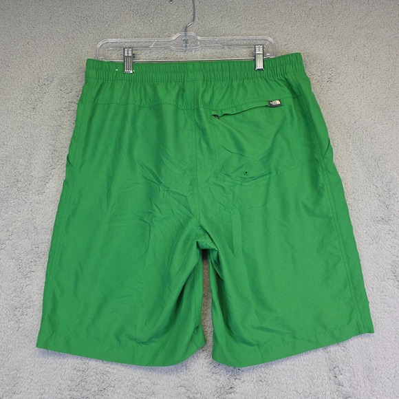 The North Face Swim Trunk Mens M Green adjustable Waist Mesh Liner‎ Beach Sports - Picture 3 of 16